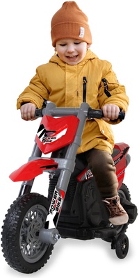 Moto Infantil Motocross Jamara Ride-on Motocicleta Power Bike Rojo 6V